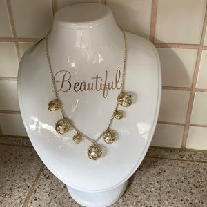 FOSSIL Statement Necklace 18” Adjustable